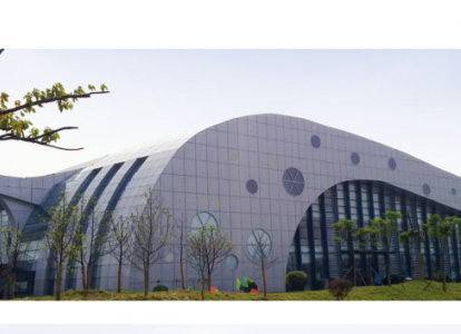 启东会议中心外景网架工程